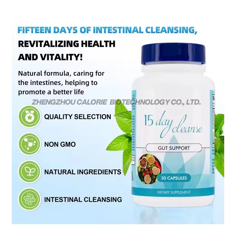 15 Day Cleanse Gut Support Capsules