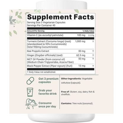 Turmeric Curcumin 95 Complex Capsules