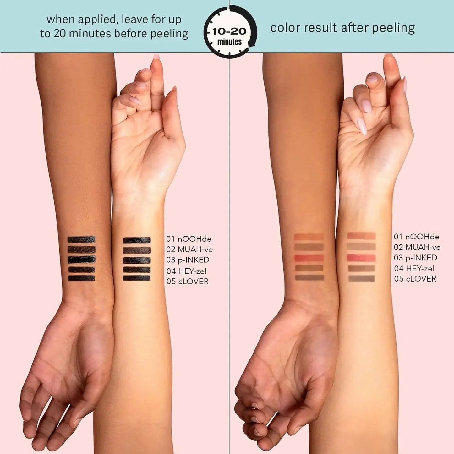 Highly Pigmented Lip Liner Tattoo Matte Peel off Enhance Lips Lip Liner Lasting Lip Stain Waterproof Transfer-Proof Lipstick